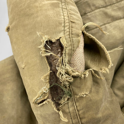【現状渡し品】【メンズ】 U.S.NAVY U.S.ネイビー NAVY DEPARTMENT CONMAR ZIP N-2 DECK COAT WOOL LINING デッキコート ウールライニング アウター 146-260506-as-27-izu サイズ：40 カラー：カーキ 万代Net店
