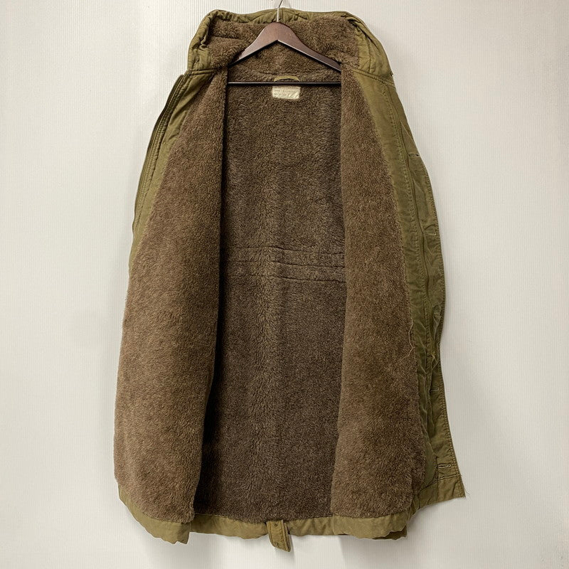 【現状渡し品】【メンズ】 U.S.NAVY U.S.ネイビー NAVY DEPARTMENT CONMAR ZIP N-2 DECK COAT WOOL LINING デッキコート ウールライニング アウター 146-260506-as-27-izu サイズ：40 カラー：カーキ 万代Net店