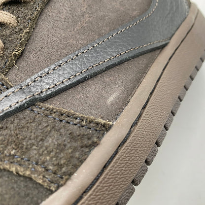 【中古品】【メンズ】 NIKE ナイキ × TRAVIS SCOTT トラヴィス・スコット AIR JORDAN 1 LOW OG SP DM7866-202 エアジョーダン 1 ロー OG SP スニーカー シューズ 靴 160-260501-as-07-izu サイズ：26.5cm カラー：DARK MOCHA/BLACK-VELVET BROWN 万代Net店
