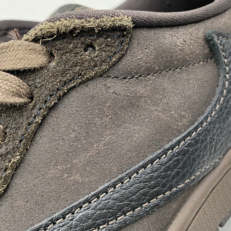 【中古品】【メンズ】 NIKE ナイキ × TRAVIS SCOTT トラヴィス・スコット AIR JORDAN 1 LOW OG SP DM7866-202 エアジョーダン 1 ロー OG SP スニーカー シューズ 靴 160-260501-as-07-izu サイズ：26.5cm カラー：DARK MOCHA/BLACK-VELVET BROWN 万代Net店
