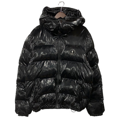 【中古品】【メンズ】 TRAPSTAR トラップスター 中綿 ARCH LOGO HOODIE JACKET アーチ ロゴ フーディー ジャケット アウター 142-260501-kh-10-izu サイズ：M カラー：ブラック 万代Net店