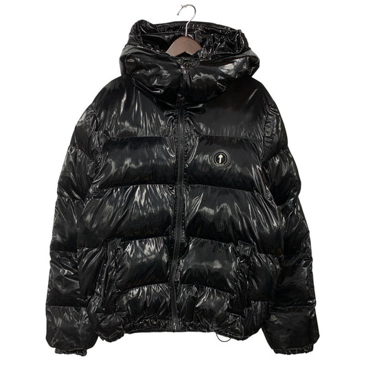 【中古品】【メンズ】 TRAPSTAR トラップスター 中綿 ARCH LOGO HOODIE JACKET アーチ ロゴ フーディー ジャケット アウター 142-260501-kh-10-izu サイズ：M カラー：ブラック 万代Net店