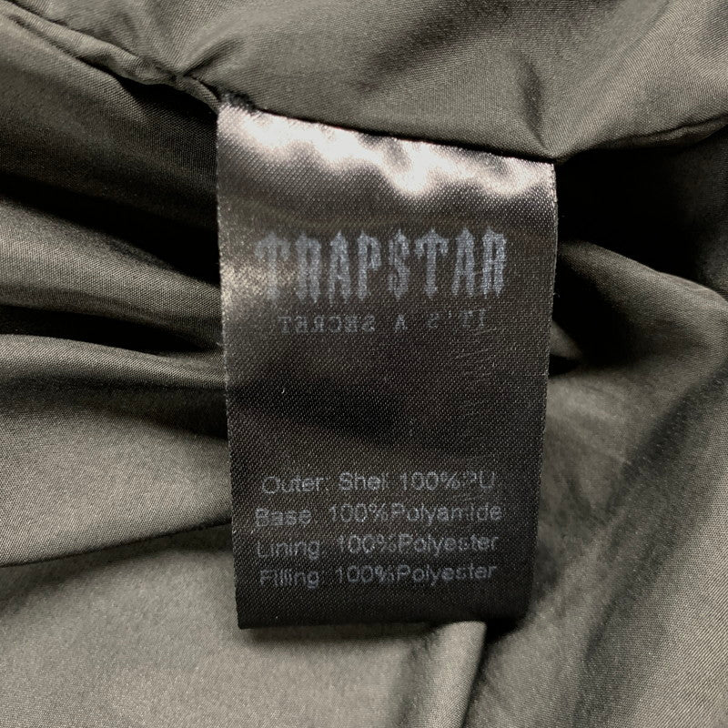 【中古品】【メンズ】 TRAPSTAR トラップスター 中綿 ARCH LOGO HOODIE JACKET アーチ ロゴ フーディー ジャケット アウター 142-260501-kh-10-izu サイズ：M カラー：ブラック 万代Net店