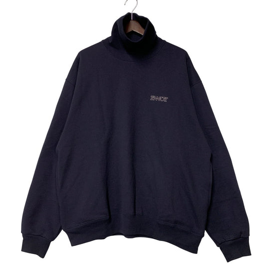【中古品】【メンズ】 ENNOY エンノイ AW24BRENCT05NTL ELECTRIC LOGO TURTLENECK SWEAT SHIRT エレクトリック ロゴ タートルネック スウェットシャツ トップス 長袖 140-260502-cs-04-izu サイズ：XL カラー：ネイビー 万代Net店