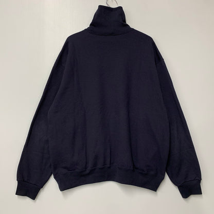 【中古品】【メンズ】 ENNOY エンノイ AW24BRENCT05NTL ELECTRIC LOGO TURTLENECK SWEAT SHIRT エレクトリック ロゴ タートルネック スウェットシャツ トップス 長袖 140-260502-cs-04-izu サイズ：XL カラー：ネイビー 万代Net店