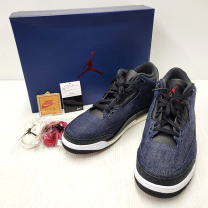 【中古品】【メンズ】 NIKE×LEVI’S ナイキ×リーバイス IH7959-400 AIR JORDAN 3 RETRO SP エア ジョーダン スリー レトロ スぺシャル LEVI'S TAB スニーカー シューズ 靴 160-260502-cs-17-izu サイズ：30cm カラー：DENIM/BLACK-SAIL 万代Net店