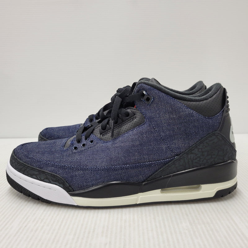 【中古品】【メンズ】 NIKE×LEVI’S ナイキ×リーバイス IH7959-400 AIR JORDAN 3 RETRO SP エア ジョーダン スリー レトロ スぺシャル LEVI'S TAB スニーカー シューズ 靴 160-260502-cs-17-izu サイズ：30cm カラー：DENIM/BLACK-SAIL 万代Net店