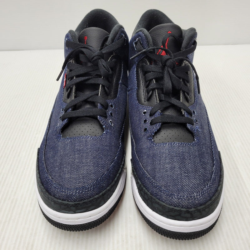 【中古品】【メンズ】 NIKE×LEVI’S ナイキ×リーバイス IH7959-400 AIR JORDAN 3 RETRO SP エア ジョーダン スリー レトロ スぺシャル LEVI'S TAB スニーカー シューズ 靴 160-260502-cs-17-izu サイズ：30cm カラー：DENIM/BLACK-SAIL 万代Net店