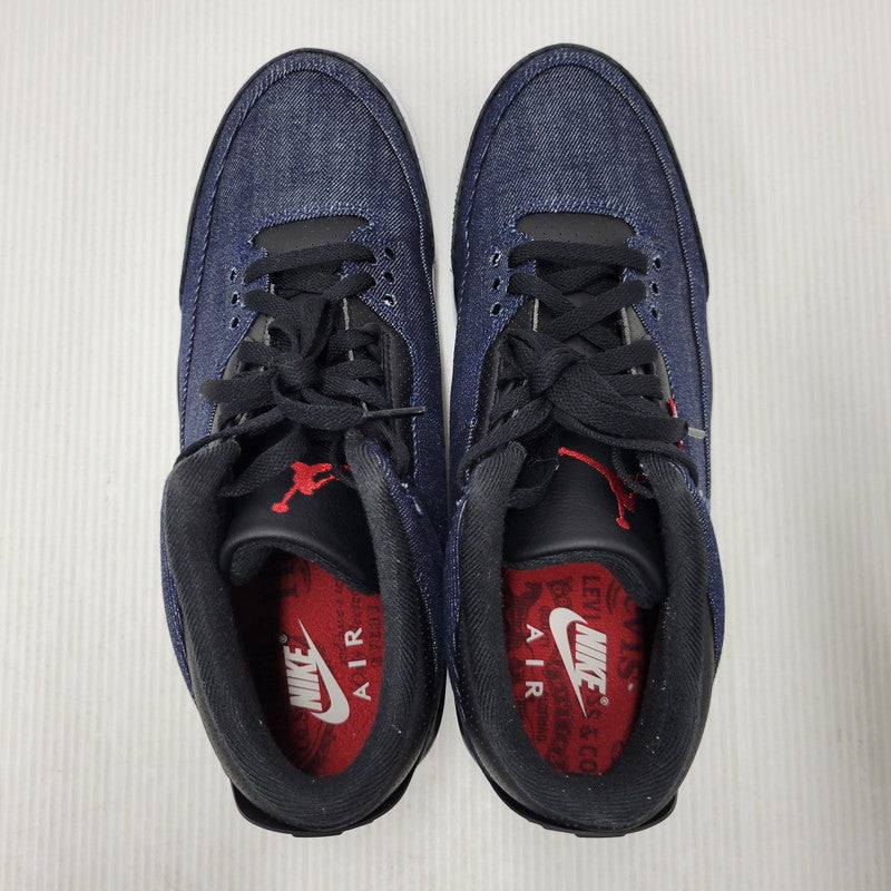 【中古品】【メンズ】 NIKE×LEVI’S ナイキ×リーバイス IH7959-400 AIR JORDAN 3 RETRO SP エア ジョーダン スリー レトロ スぺシャル LEVI'S TAB スニーカー シューズ 靴 160-260502-cs-17-izu サイズ：30cm カラー：DENIM/BLACK-SAIL 万代Net店