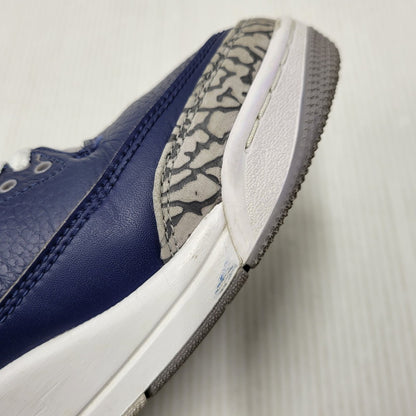 【中古品】【メンズ】 NIKE ナイキ CT8532-401 AIR JORDAN 3 RETRO エア ジョーダン スリー レトロ スニーカー シューズ 靴 160-260502-cs-15-izu サイズ：29cm カラー：MIDNIGHT NAVY/WHITE 万代Net店