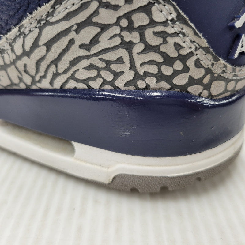 【中古品】【メンズ】 NIKE ナイキ CT8532-401 AIR JORDAN 3 RETRO エア ジョーダン スリー レトロ スニーカー シューズ 靴 160-260502-cs-15-izu サイズ：29cm カラー：MIDNIGHT NAVY/WHITE 万代Net店