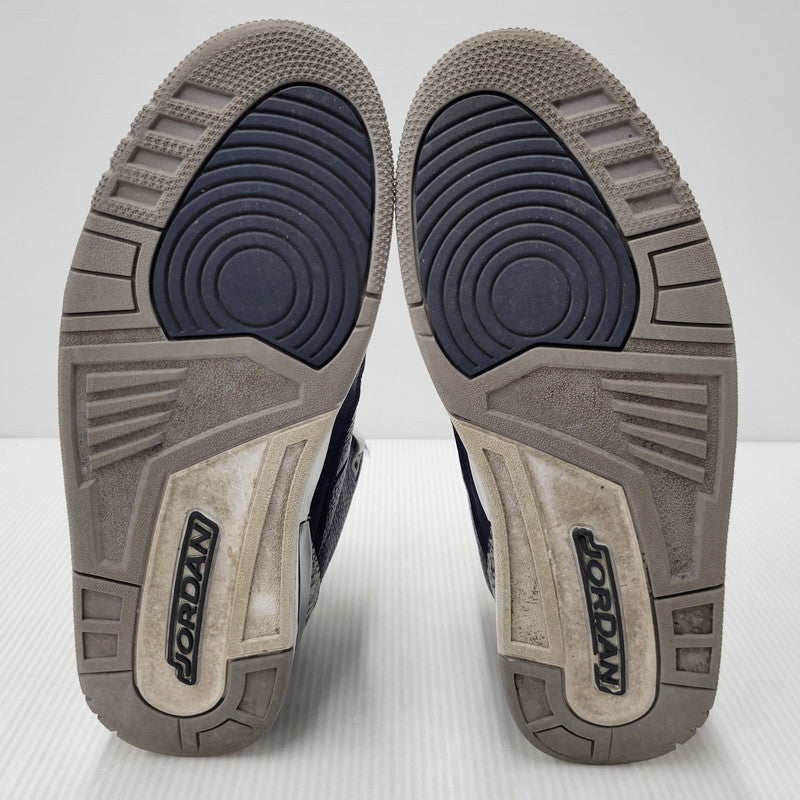 【中古品】【メンズ】 NIKE ナイキ CT8532-401 AIR JORDAN 3 RETRO エア ジョーダン スリー レトロ スニーカー シューズ 靴 160-260502-cs-15-izu サイズ：29cm カラー：MIDNIGHT NAVY/WHITE 万代Net店
