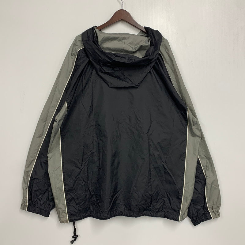 【中古品】【メンズ】 OLD GAP オールド ギャップ 162756-02 ANORAK PARKA アノラック パーカー アウター 146-260509-cs-02-izu サイズ：XXL カラー：ブラック×グレー 万代Net店