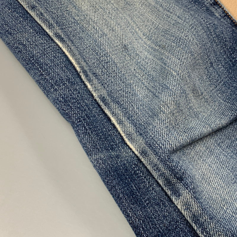 【中古品】【メンズ】 KOJIMA GENES コジマジーンズ MONKEY COMBO PANTS モンキー コンボ パンツ ボトムス ズボン 156-260509-cs-09-izu サイズ：不明 カラー：インディゴ×ベージュ 万代Net店