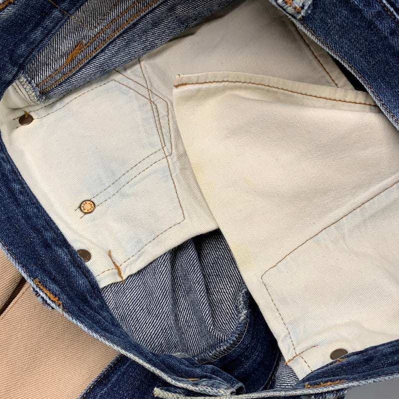 【中古品】【メンズ】 KOJIMA GENES コジマジーンズ MONKEY COMBO PANTS モンキー コンボ パンツ ボトムス ズボン 156-260509-cs-09-izu サイズ：不明 カラー：インディゴ×ベージュ 万代Net店