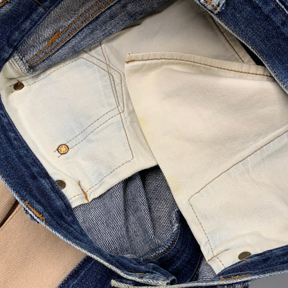 【中古品】【メンズ】 KOJIMA GENES コジマジーンズ MONKEY COMBO PANTS モンキー コンボ パンツ ボトムス ズボン 156-260509-cs-09-izu サイズ：不明 カラー：インディゴ×ベージュ 万代Net店