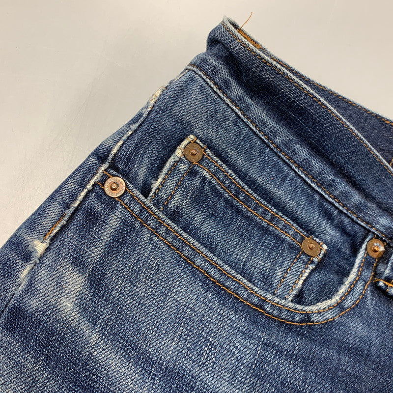 【中古品】【メンズ】 KOJIMA GENES コジマジーンズ MONKEY COMBO PANTS モンキー コンボ パンツ ボトムス ズボン 156-260509-cs-09-izu サイズ：不明 カラー：インディゴ×ベージュ 万代Net店