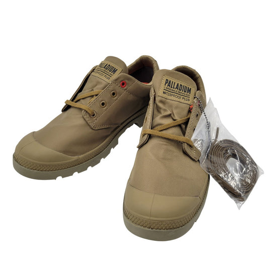 【中古美品】【メンズ】 PALLADIUM パラディウム PAMPA OX SEEKER LITE+WP+ 77857-204 パンパ オックス シーカー ライト スニーカー 靴 162-260506-as-45-izu サイズ：UK7.5 カラー：ブラウン 万代Net店