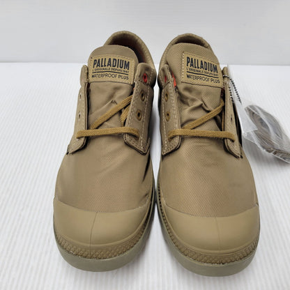 【中古美品】【メンズ】 PALLADIUM パラディウム PAMPA OX SEEKER LITE+WP+ 77857-204 パンパ オックス シーカー ライト スニーカー 靴 162-260506-as-45-izu サイズ：UK7.5 カラー：ブラウン 万代Net店