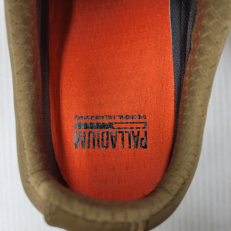 【中古美品】【メンズ】 PALLADIUM パラディウム PAMPA OX SEEKER LITE+WP+ 77857-204 パンパ オックス シーカー ライト スニーカー 靴 162-260506-as-45-izu サイズ：UK7.5 カラー：ブラウン 万代Net店