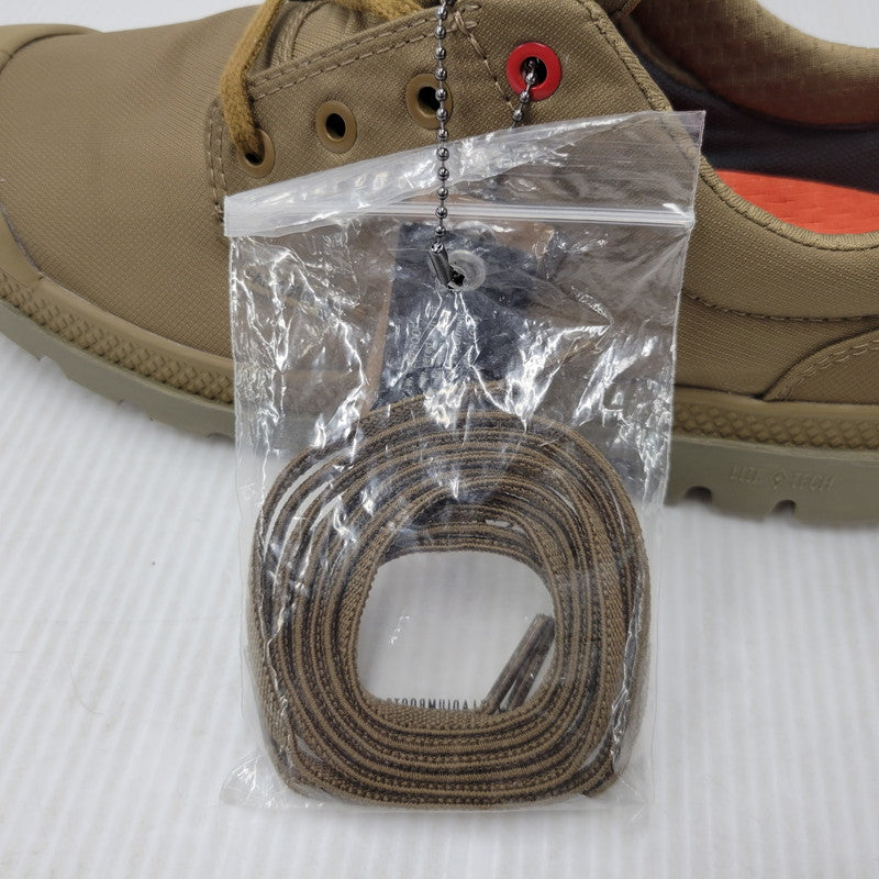 【中古美品】【メンズ】 PALLADIUM パラディウム PAMPA OX SEEKER LITE+WP+ 77857-204 パンパ オックス シーカー ライト スニーカー 靴 162-260506-as-45-izu サイズ：UK7.5 カラー：ブラウン 万代Net店