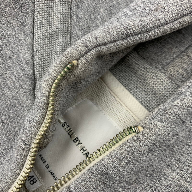【中古品】【メンズ】 STILL BY HAND スティルバイハンド CS0333 ZIP UP HOODIE ジップ アップ フーディー トップス 長袖 145-260509-cs-03-izu サイズ：48 カラー：グレー 万代Net店