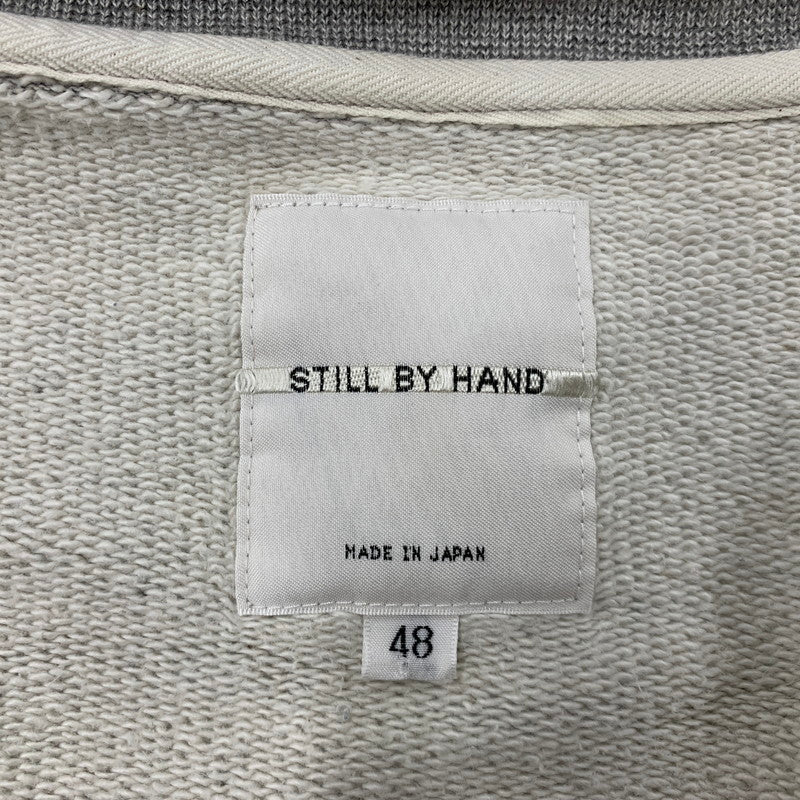 【中古品】【メンズ】 STILL BY HAND スティルバイハンド CS0333 ZIP UP HOODIE ジップ アップ フーディー トップス 長袖 145-260509-cs-03-izu サイズ：48 カラー：グレー 万代Net店