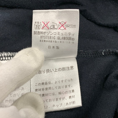 【中古品】【メンズ】 HYSTERIC GLAMOUR ヒステリックグラマー 0294CL01 KURT COBAIN LS TEE カート コバーン ロングスリーブ ティー トップス 長袖 140-260502-cs-02-izu サイズ：M カラー：ブラック 万代Net店