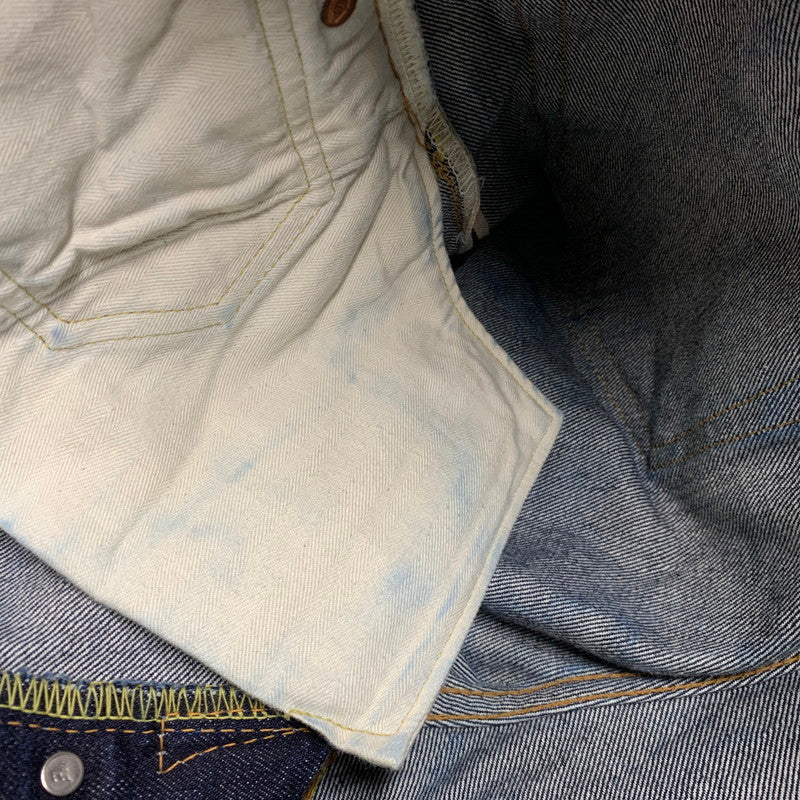 【中古品】【メンズ】 BONCOURA ボンクラ SHRINK TO FIT シュリンクトゥフィット Vステッチ XX DENIM PANTS デニム パンツ ボトムス ズボン 156-260502-cs-10-izu サイズ：30 カラー：インディゴ 万代Net店