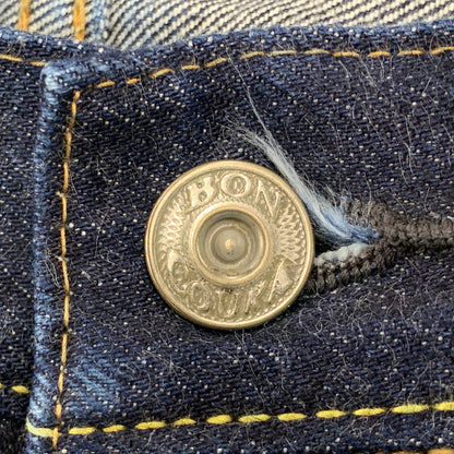 【中古品】【メンズ】 BONCOURA ボンクラ SHRINK TO FIT シュリンクトゥフィット Vステッチ XX DENIM PANTS デニム パンツ ボトムス ズボン 156-260502-cs-10-izu サイズ：30 カラー：インディゴ 万代Net店