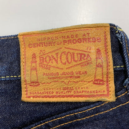 【中古品】【メンズ】 BONCOURA ボンクラ SHRINK TO FIT シュリンクトゥフィット Vステッチ XX DENIM PANTS デニム パンツ ボトムス ズボン 156-260502-cs-10-izu サイズ：30 カラー：インディゴ 万代Net店
