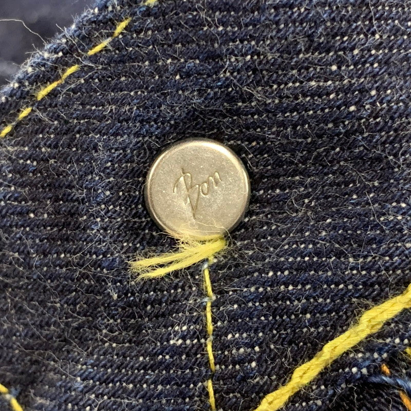 【中古品】【メンズ】 BONCOURA ボンクラ SHRINK TO FIT シュリンクトゥフィット Vステッチ XX DENIM PANTS デニム パンツ ボトムス ズボン 156-260502-cs-10-izu サイズ：30 カラー：インディゴ 万代Net店