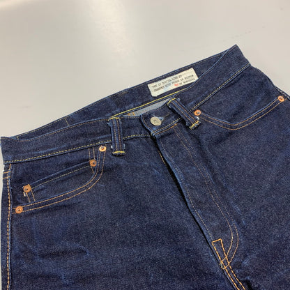 【中古品】【メンズ】 BONCOURA ボンクラ SHRINK TO FIT シュリンクトゥフィット Vステッチ XX DENIM PANTS デニム パンツ ボトムス ズボン 156-260502-cs-10-izu サイズ：30 カラー：インディゴ 万代Net店