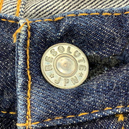 【中古品】【メンズ】 RESOLUTE リゾルト 710 14OZ DENIM PANTS デニム パンツ ボトムス ズボン 156-260502-cs-09-izu サイズ：W30 L32 カラー：インディゴ 万代Net店