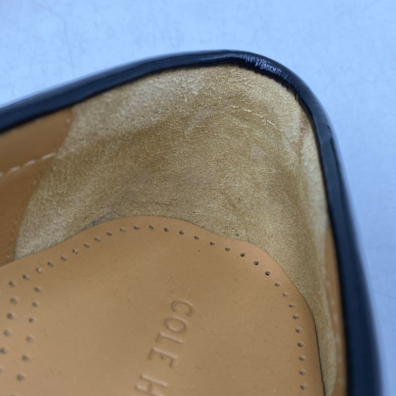 【中古品】【メンズ/レディース】 COLE HAAN コールハーン 03506 PINCH TASSEL ピンチ タッセル ローファー 靴 164-260502-kh-01-izu サイズ：25.5 カラー：ブラック 万代Net店