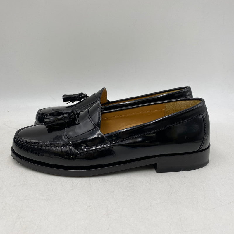 【中古品】【メンズ/レディース】 COLE HAAN コールハーン 03506 PINCH TASSEL ピンチ タッセル ローファー 靴 164-260502-kh-01-izu サイズ：25.5 カラー：ブラック 万代Net店