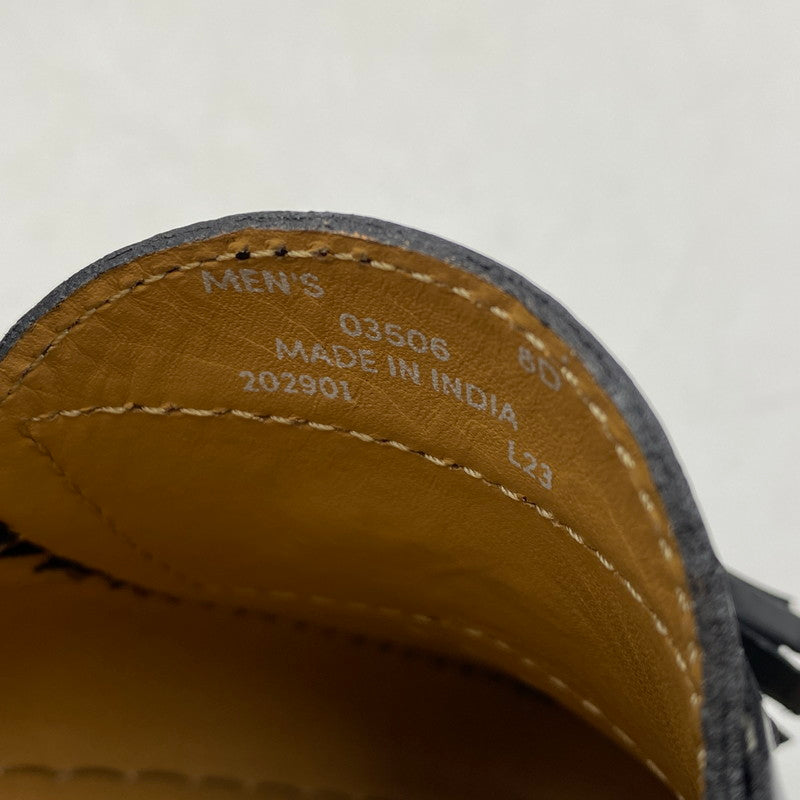 【中古品】【メンズ/レディース】 COLE HAAN コールハーン 03506 PINCH TASSEL ピンチ タッセル ローファー 靴 164-260502-kh-01-izu サイズ：25.5 カラー：ブラック 万代Net店