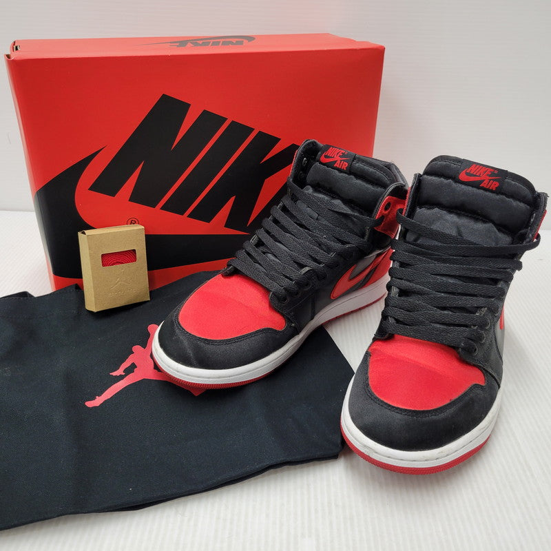 【中古品】【メンズ】 NIKE ナイキ WMNS AIR JORDAN 1 RETRO HI OG FD4810-061 ウィメンズ エアジョーダン 1 レトロ ハイ OG スニーカー シューズ 靴 160-260506-as-43-izu サイズ：28.5cm カラー：BLACK/UNIVERSTY RED-WHITE 万代Net店