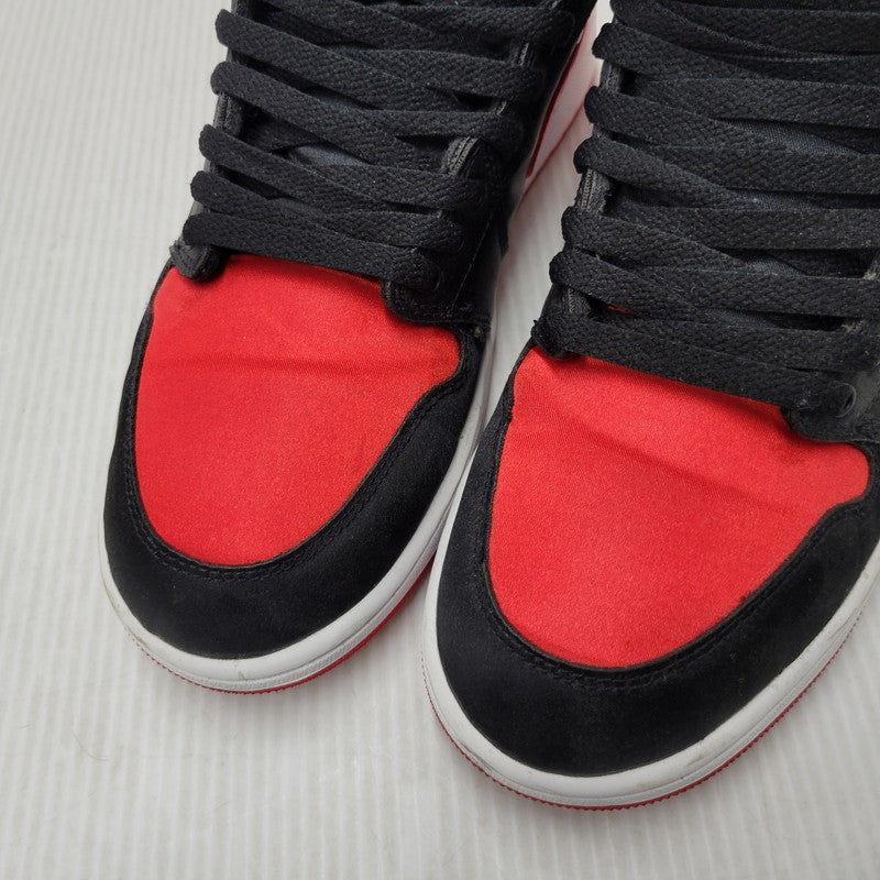 【中古品】【メンズ】 NIKE ナイキ WMNS AIR JORDAN 1 RETRO HI OG FD4810-061 ウィメンズ エアジョーダン 1 レトロ ハイ OG スニーカー シューズ 靴 160-260506-as-43-izu サイズ：28.5cm カラー：BLACK/UNIVERSTY RED-WHITE 万代Net店