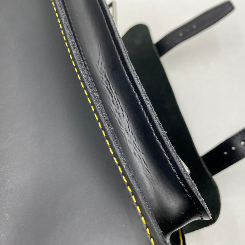 【中古品】【メンズ/レディース】 DR.MARTENS ドクターマーチン 11INCH SATCHEL BAG 11インチ サッチェル バッグ カバン 188-260502-kh-03-izu カラー：ブラック 万代Net店