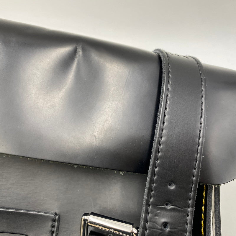 【中古品】【メンズ/レディース】 DR.MARTENS ドクターマーチン 11INCH SATCHEL BAG 11インチ サッチェル バッグ カバン 188-260502-kh-03-izu カラー：ブラック 万代Net店