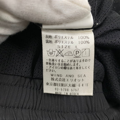 【中古品】【メンズ】 WIND AND SEA×VIVASTUDIO ウィンダンシー×ビバスタジオ VIVA-03 RIBSTOP TRACK PANTS リップストップ トラック パンツ ボトムス ズボン 153-260509-cs-10-izu サイズ：L カラー：ブラック 万代Net店