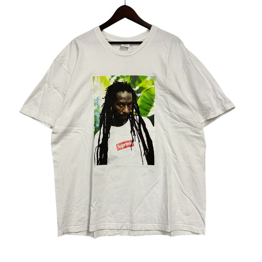 【中古品】【メンズ】 SUPREME シュプリーム 19SS BUJU BANTON TEE ブジュ バントン ティー トップス 半袖 149-260520-cs-15-izu サイズ：XL カラー：ホワイト 万代Net店