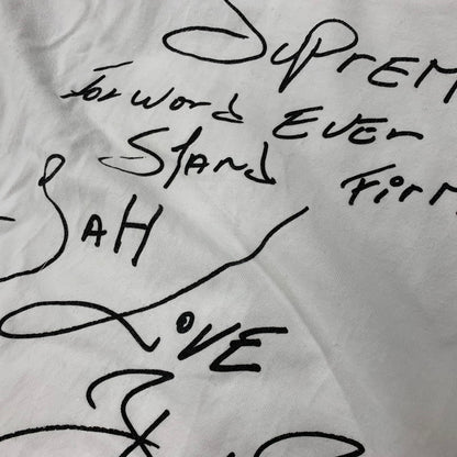 【中古品】【メンズ】 SUPREME シュプリーム 19SS BUJU BANTON TEE ブジュ バントン ティー トップス 半袖 149-260520-cs-15-izu サイズ：XL カラー：ホワイト 万代Net店