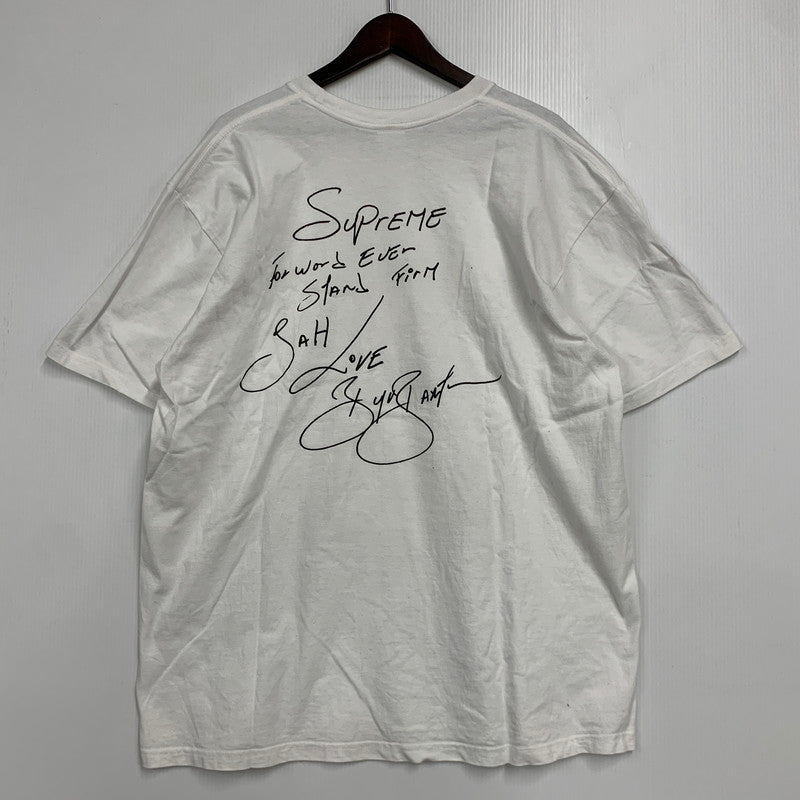 【中古品】【メンズ】 SUPREME シュプリーム 19SS BUJU BANTON TEE ブジュ バントン ティー トップス 半袖 149-260520-cs-15-izu サイズ：XL カラー：ホワイト 万代Net店
