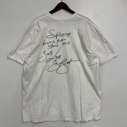 【中古品】【メンズ】 SUPREME シュプリーム 19SS BUJU BANTON TEE ブジュ バントン ティー トップス 半袖 149-260520-cs-15-izu サイズ：XL カラー：ホワイト 万代Net店