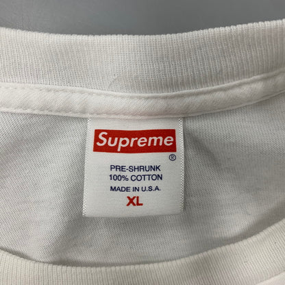 【中古品】【メンズ】 SUPREME シュプリーム 19SS BUJU BANTON TEE ブジュ バントン ティー トップス 半袖 149-260520-cs-15-izu サイズ：XL カラー：ホワイト 万代Net店