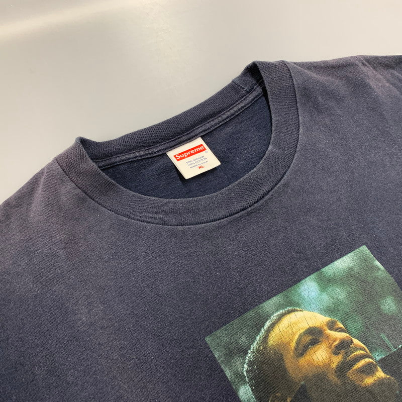 【中古品】【メンズ】 SUPREME シュプリーム 18FW MARVIN GAYE TEE マーヴィン ゲイ ティー トップス 半袖 149-260502-cs-13-izu サイズ：XL カラー：ネイビー 万代Net店