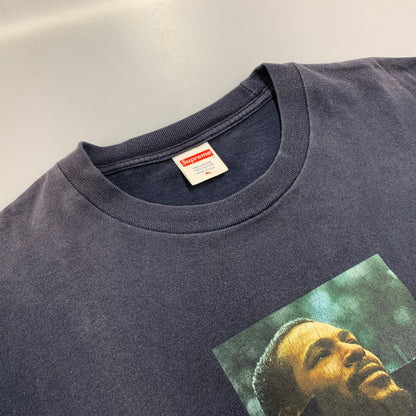 【中古品】【メンズ】 SUPREME シュプリーム 18FW MARVIN GAYE TEE マーヴィン ゲイ ティー トップス 半袖 149-260502-cs-13-izu サイズ：XL カラー：ネイビー 万代Net店