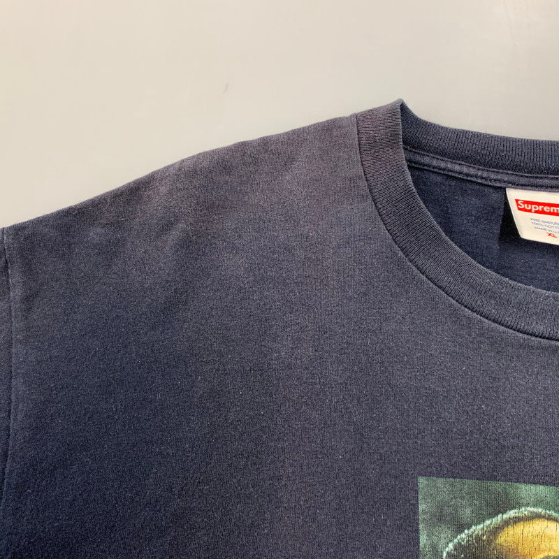 【中古品】【メンズ】 SUPREME シュプリーム 18FW MARVIN GAYE TEE マーヴィン ゲイ ティー トップス 半袖 149-260502-cs-13-izu サイズ：XL カラー：ネイビー 万代Net店